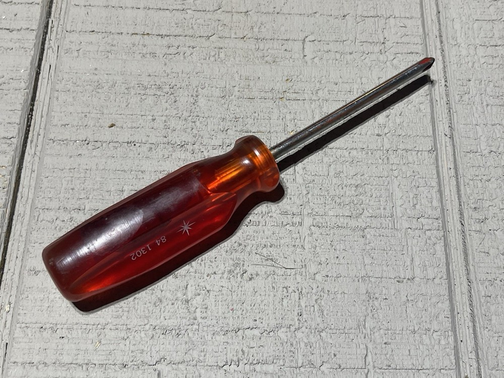 VINTAGE * 84 1302 Screwdriver #2X4” Flathead
