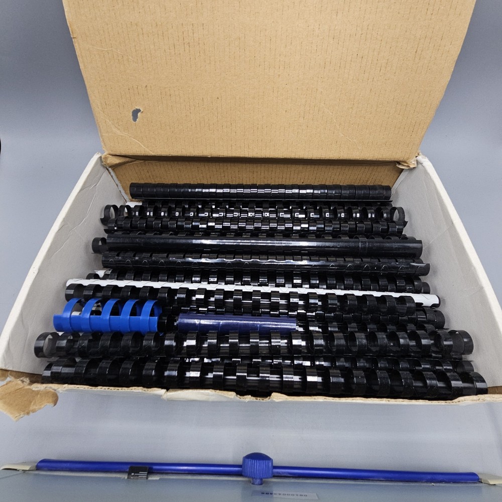 Plastic Spiral Coil Insert Binding Machine Binder Manual Punching Holes Machine
