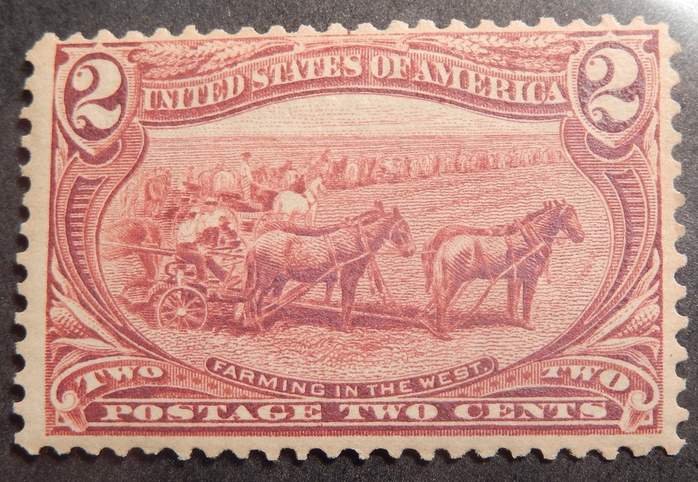 Scott # 286, Mint OG Never Hinged