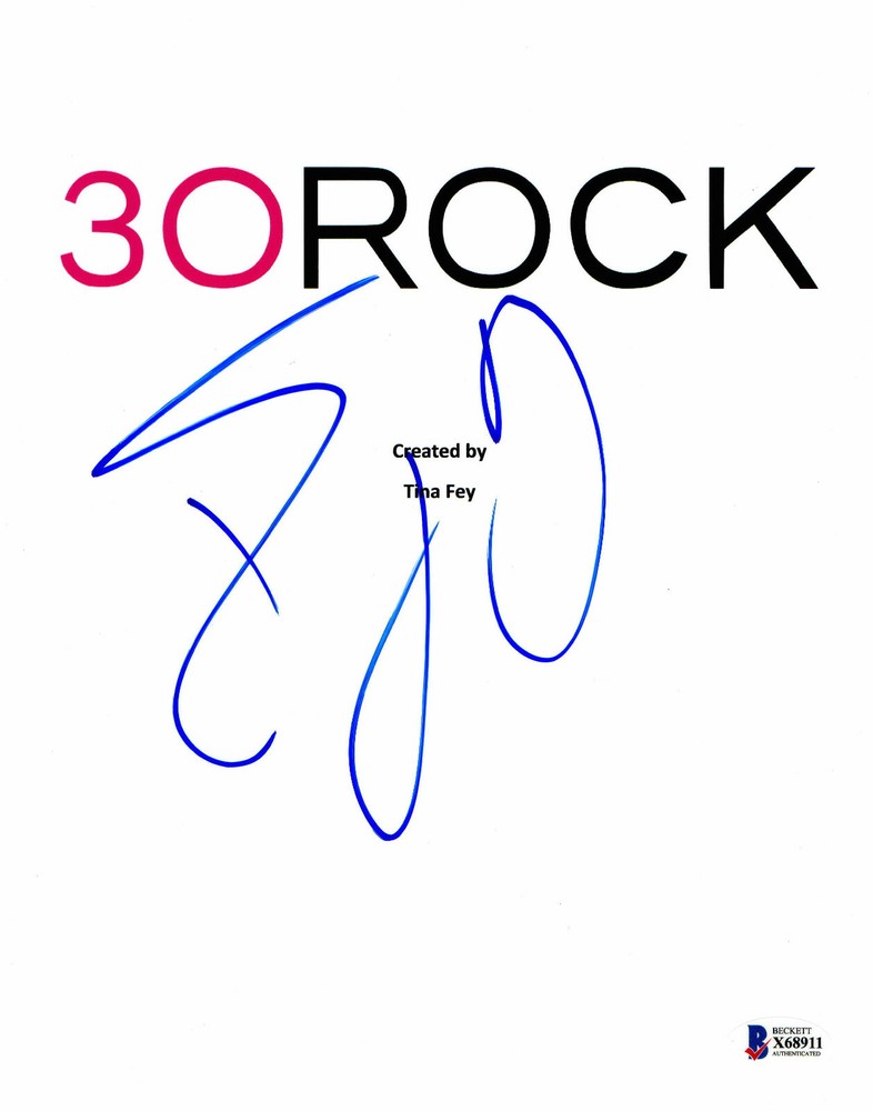 TRACY MORGAN SIGNED AUTOGRAPH 30 ROCK PILOT SCRIPT BAS BECKETT