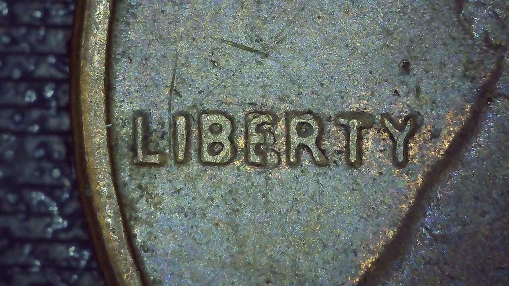 1979 D Lincoln Penny error repunched mintmark