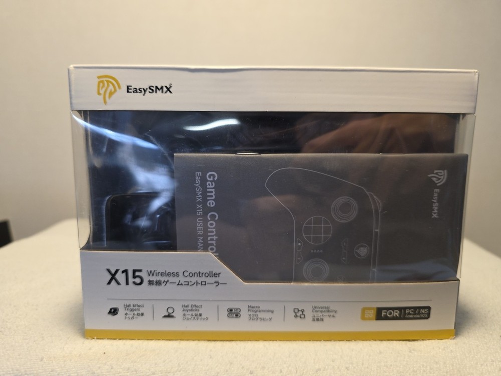 EasySMX X15 Wireless Controller with Hall Joystick