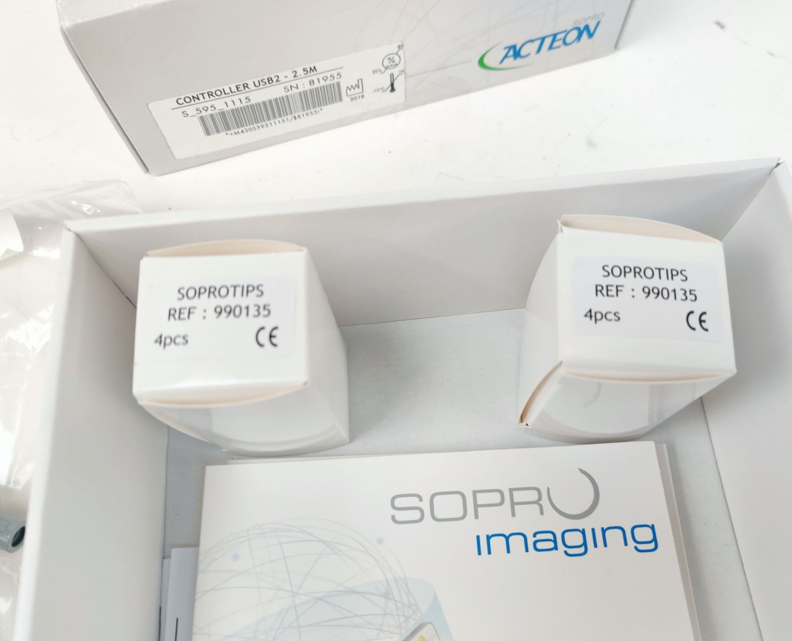 Acteon SoPro Care Dental Camera Intra Oral Imaging Unit w Controller USB & Tips