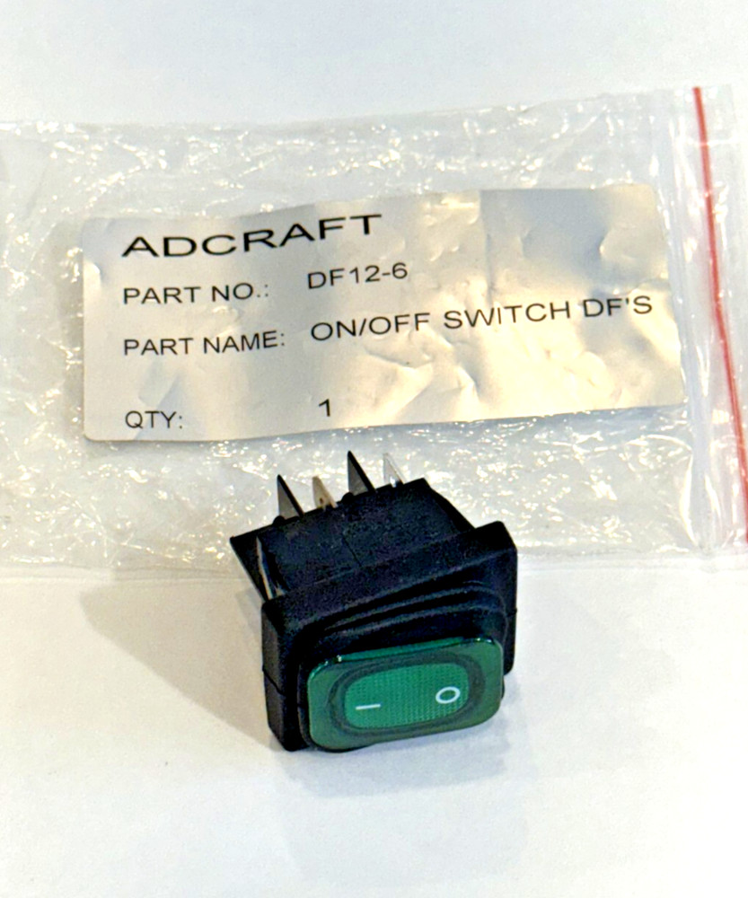 ADCRAFT ON/OFF SWITCH DF12-6 FITS DF6 DF12