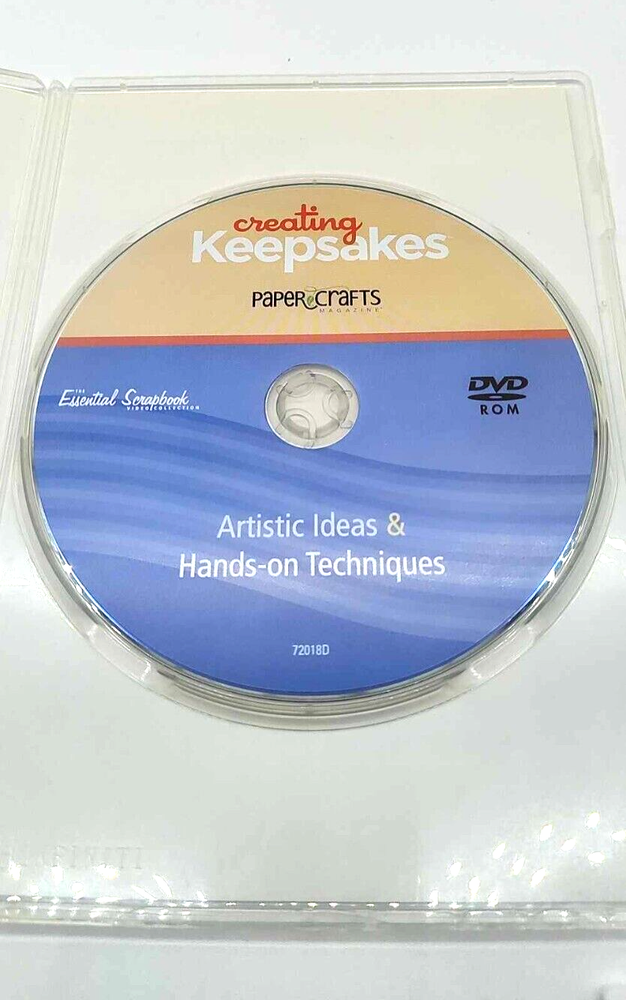 Artistic Ideas & Hands-On Techniques DVD Creating Keepsakes Essential Scrapbook