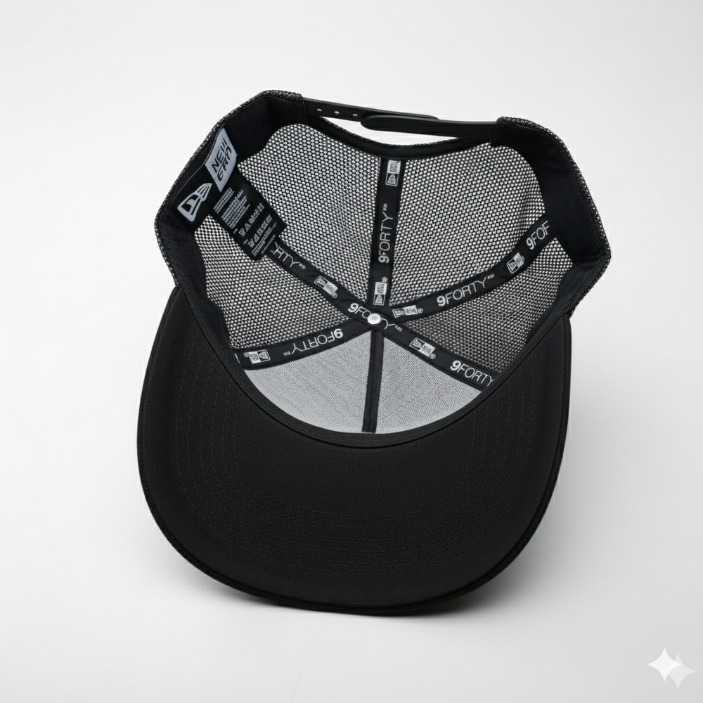 Uber Eats Embroidered 9FORTY Trucker Hat Mesh Adjustable Delivery Driver Cap