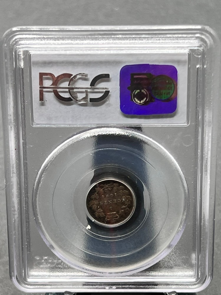 1894 Canada 5 cent Graded PCGS VF-35