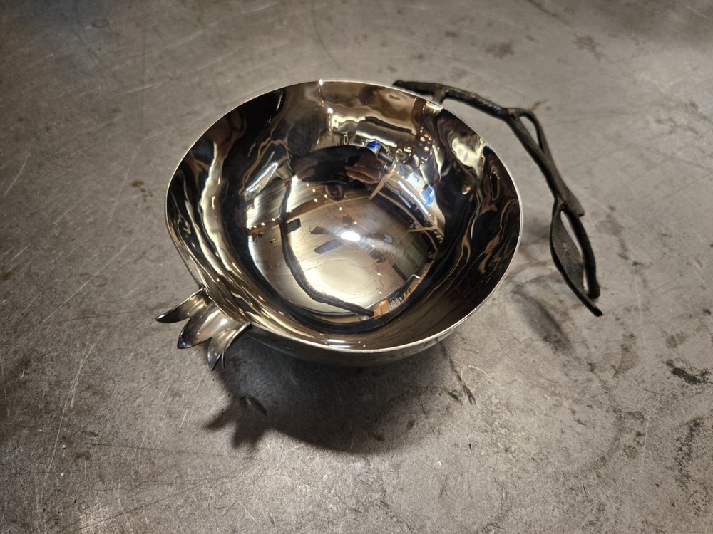 Handmade Silver Serving Dish !!! Beautiful!!!