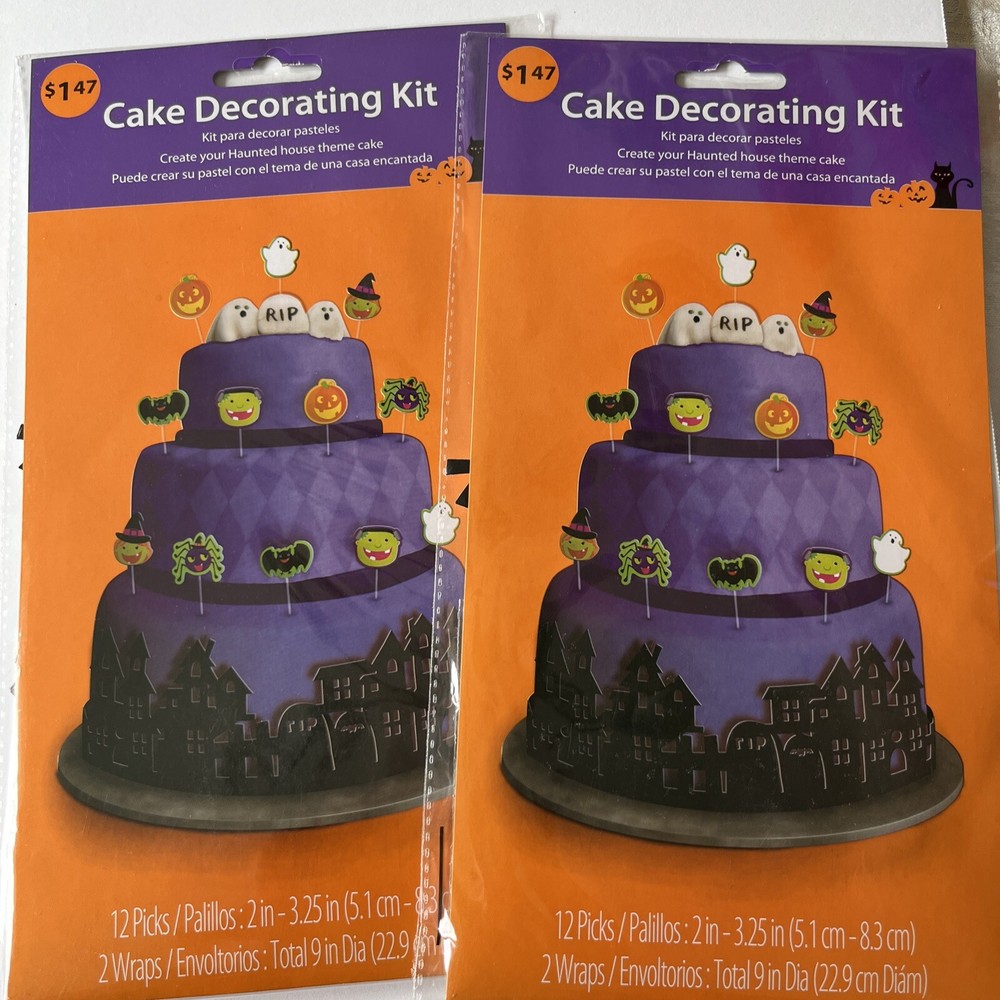 Halloween Cake Decorating Kit Set Of 2