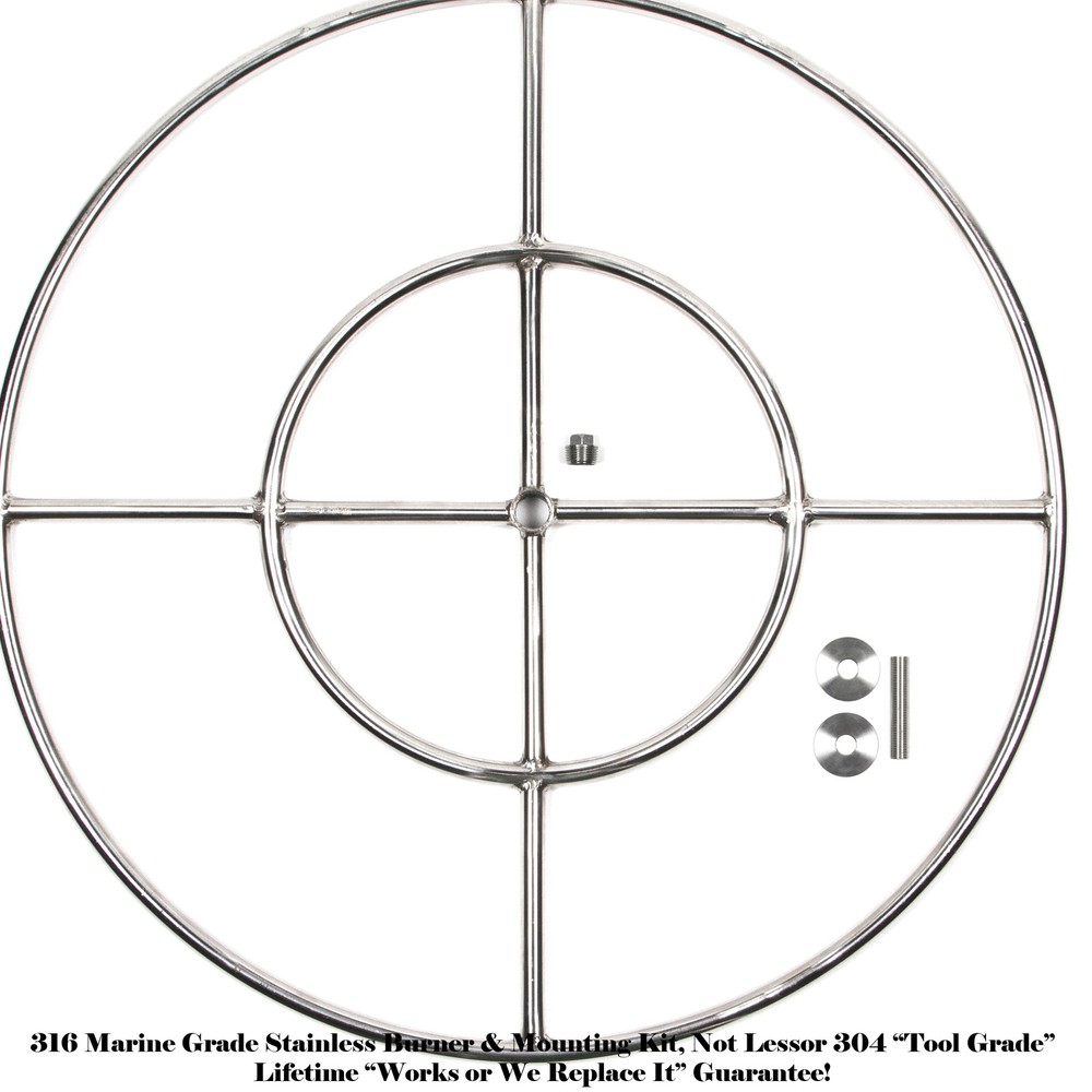 FR36K: 36” FIRE RING & MOUNTING KIT