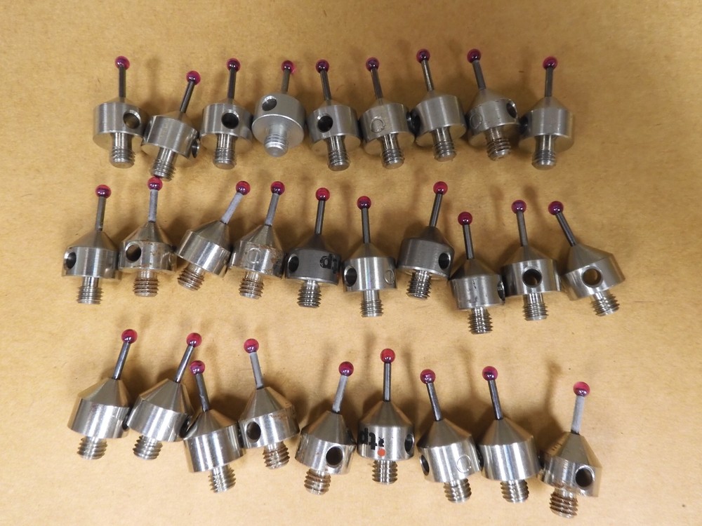 CMM Touch Probe Stylus - M5 Thread - 3mm Ruby Ball - 20mm Length - PL31