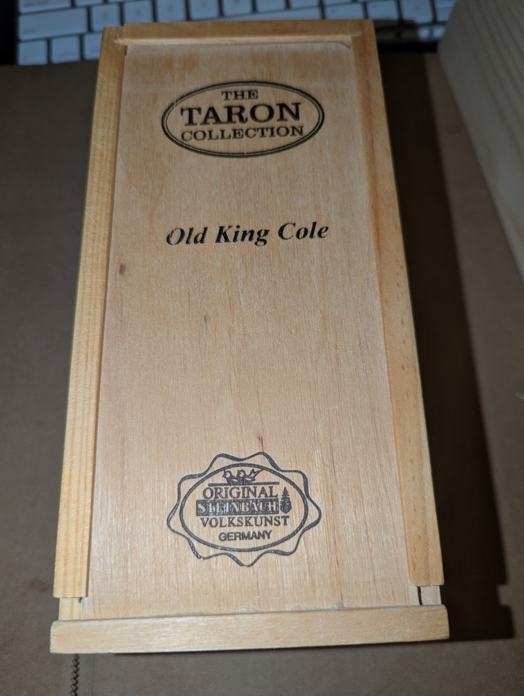 Steinbach Old King Cole CREATOR Limited Edition Mini Christmas Nutcracker