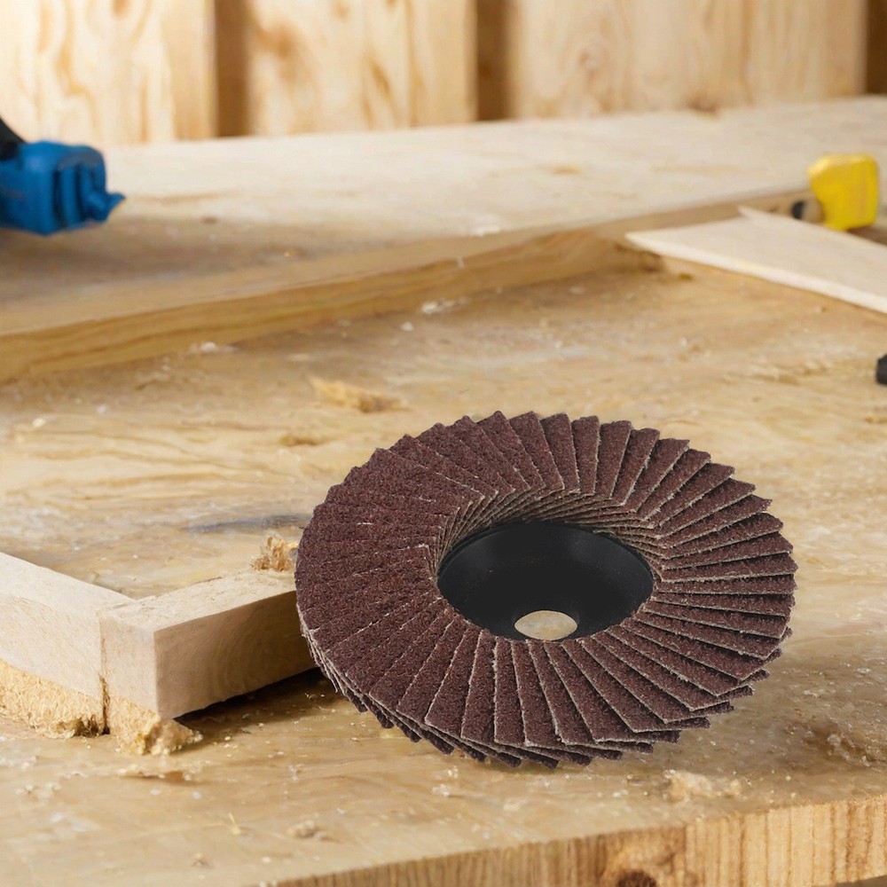 Flap Discs 3inch 75mm 80 Grit Abrasive Angle Grinder Flap Disc Practical