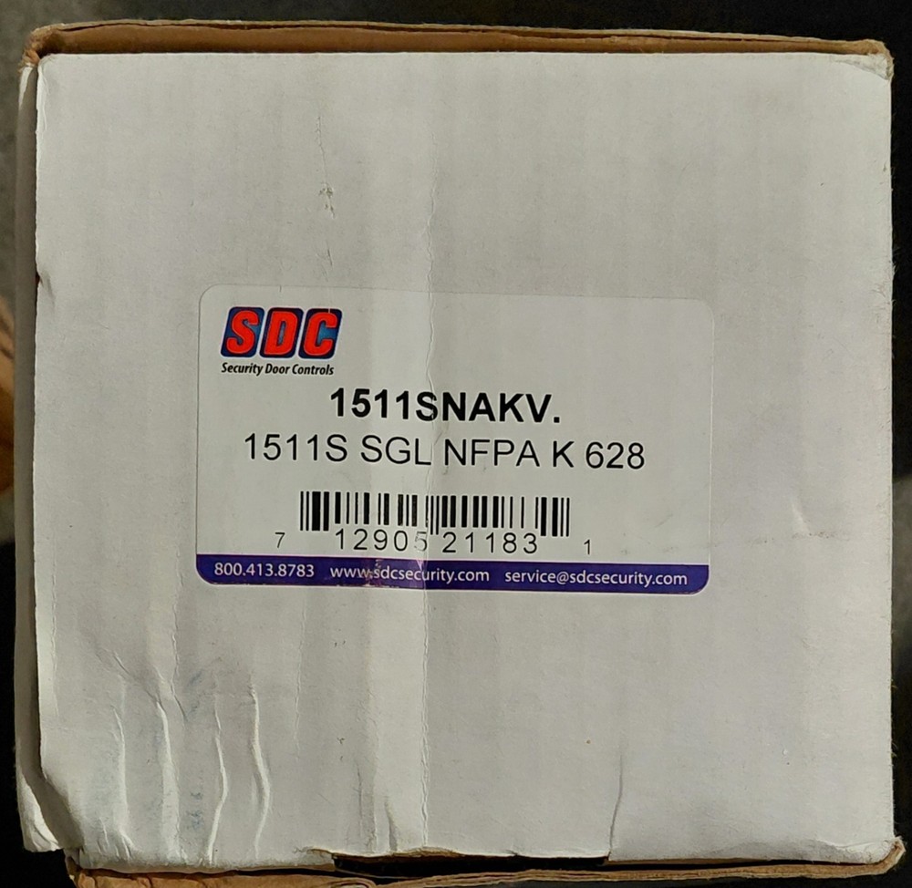 SDC Security Door Controls 1511SNAKV Exit Check Delayed Egress EMlock