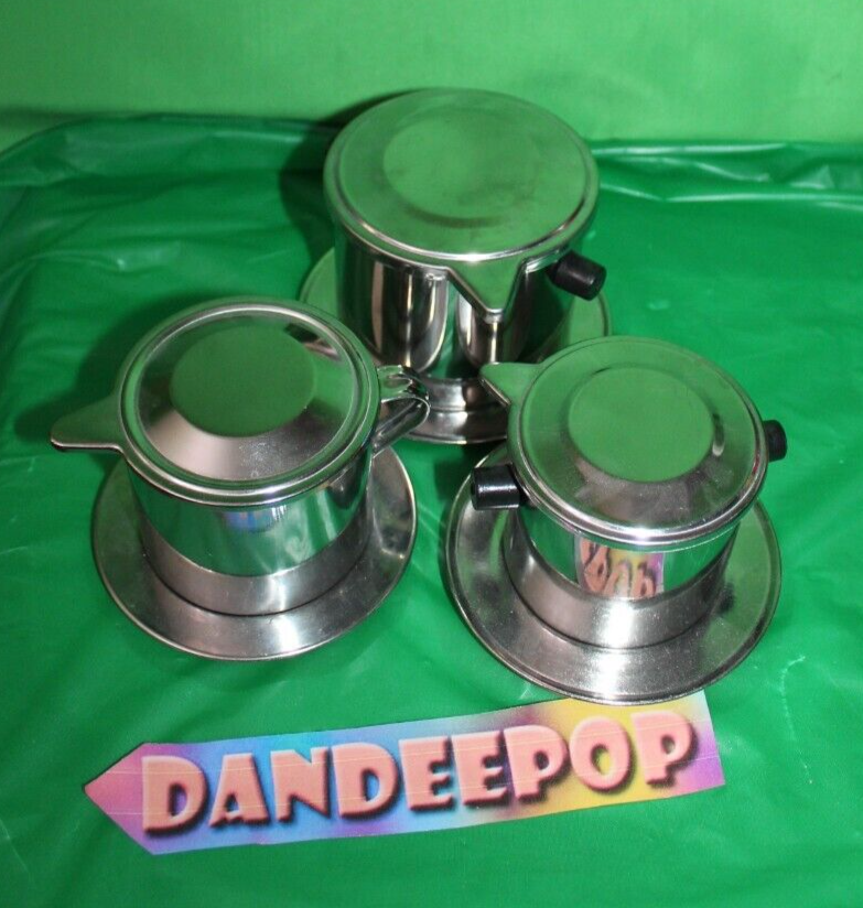 Vietnamese Coffee Set Hand Brewed Aluminum Drip Press Maker