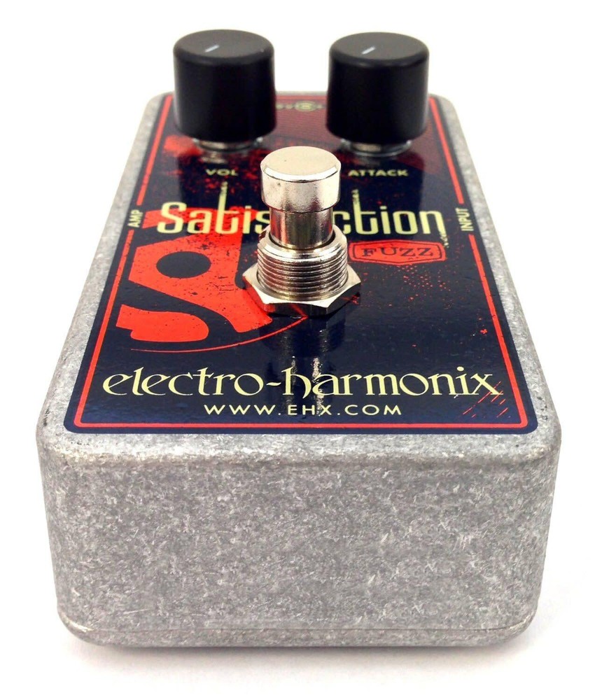 Electro Harmonix Satisfaction Fuzz Guitar Effects Pedal