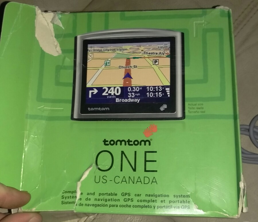 TOM TOM ONE GPS SYSTEM US~CANADA