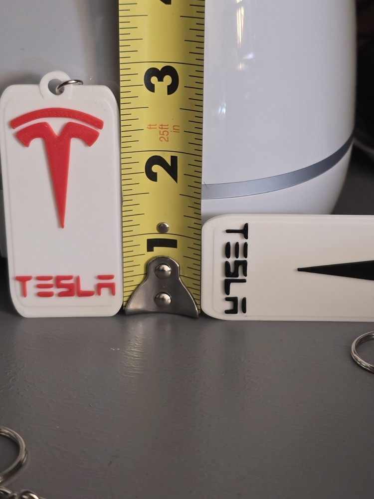 Tesla Keychain