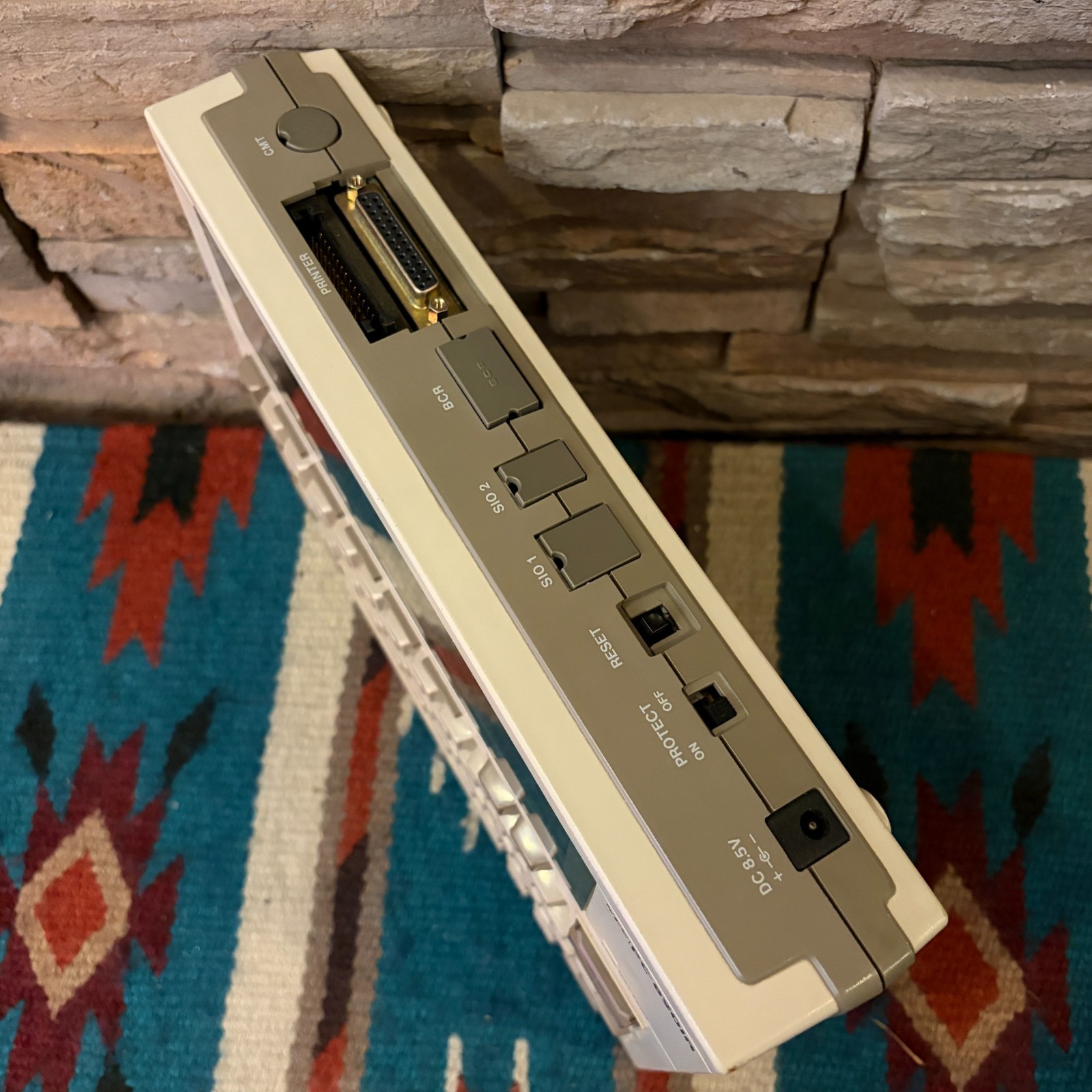 NEC PC-8201A Vintage 1983 Portable Mini Computer w/ Original Bag, For Restore!