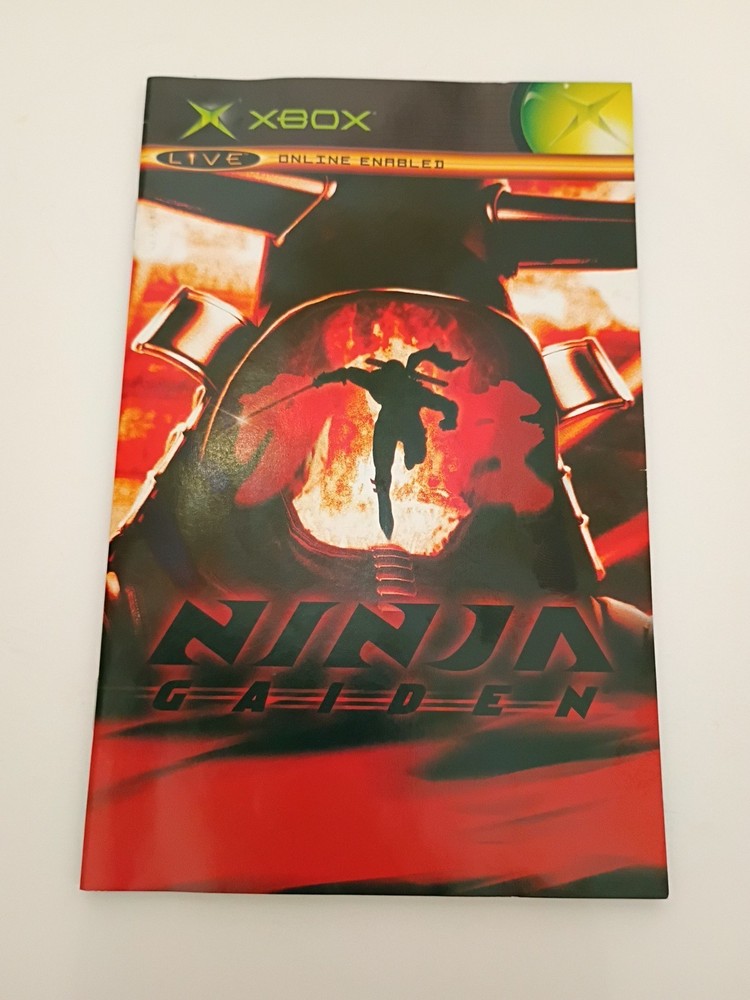 Ninja Gaiden Microsoft Original XBOX Complete CIB + Clean Reg Card Tested