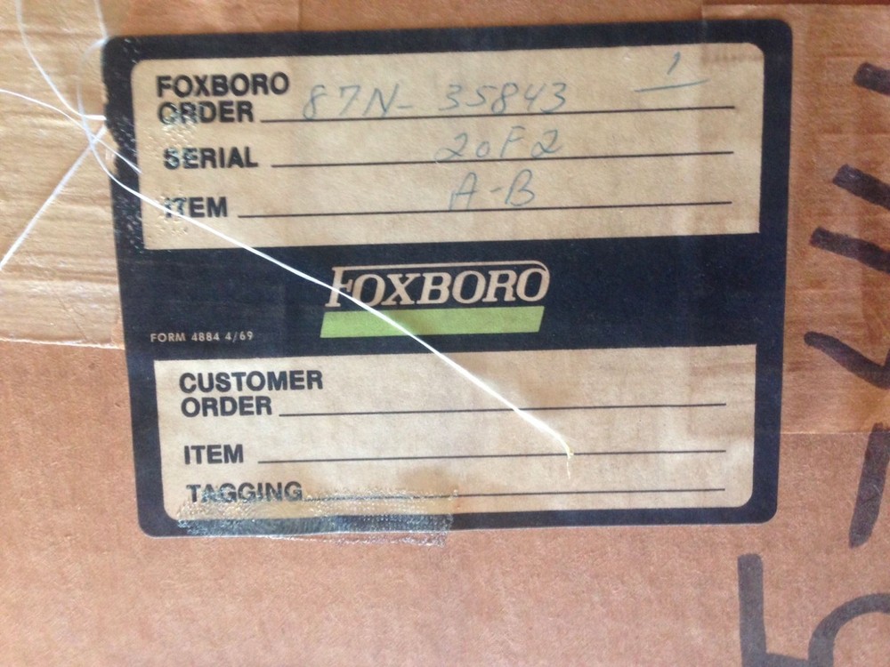 Foxboro EH4-D Rack Shelf Bracket Kit 4-Slot