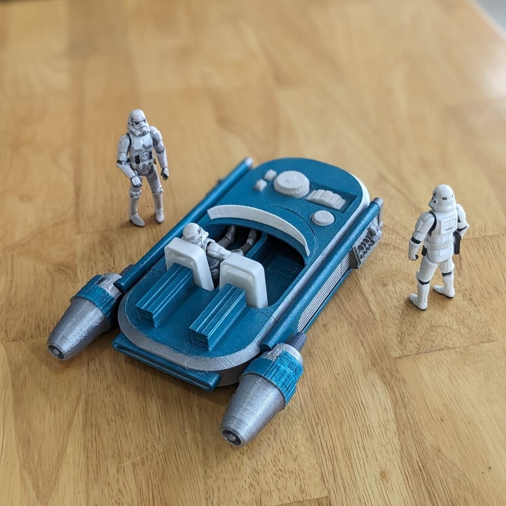 Pyke Speeder for 3.75 inch (1:18) Scale Action Figure Diorama