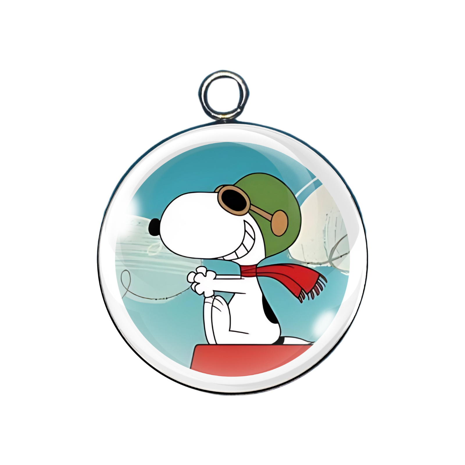 Snoopy Glass Cabochon Charms