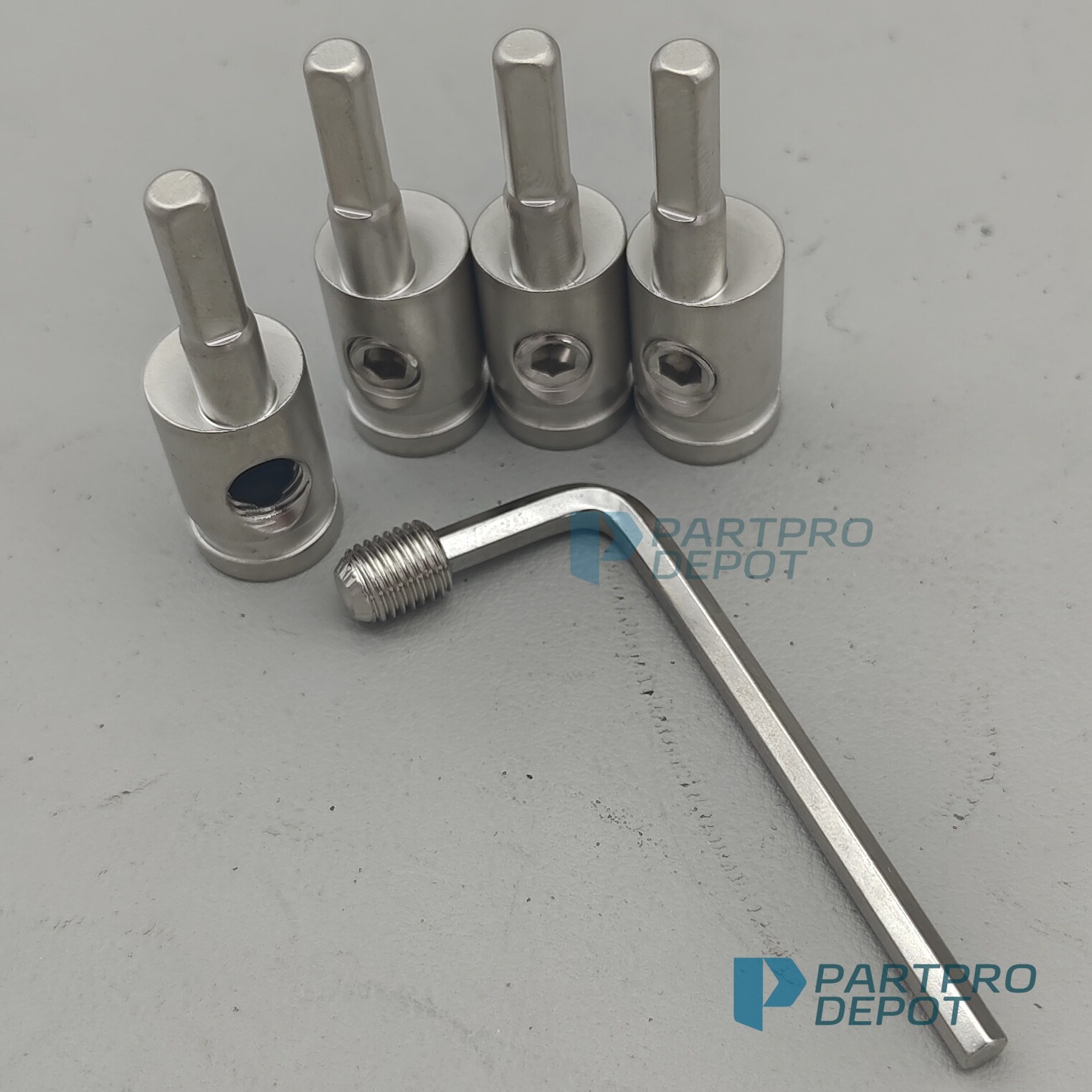 4X 4 Gauge to 8 Gauge Amp Input Reducer Wire Reducer Power/Ground Input Reduce