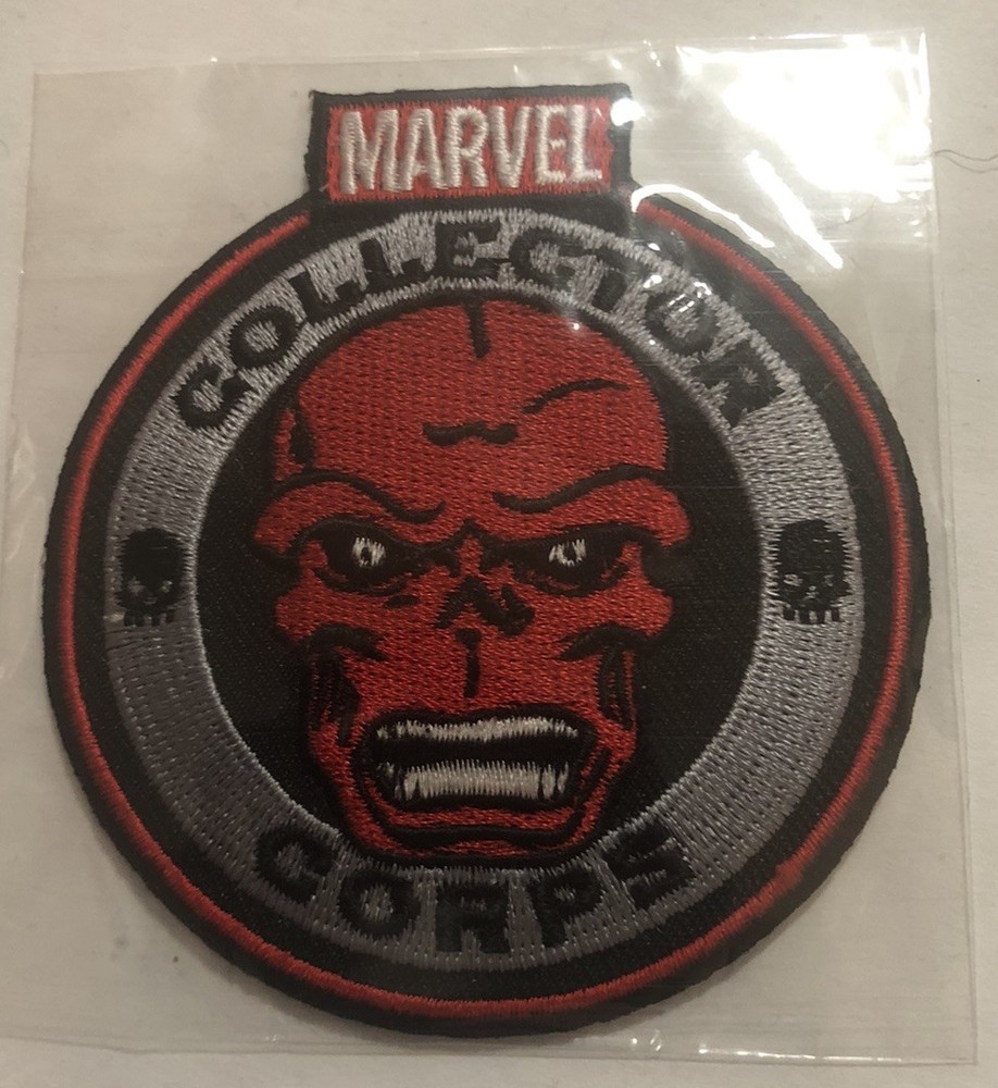Marvel Collector Corps Red Skull Embroidered Patch Sealed Pack Nice!!