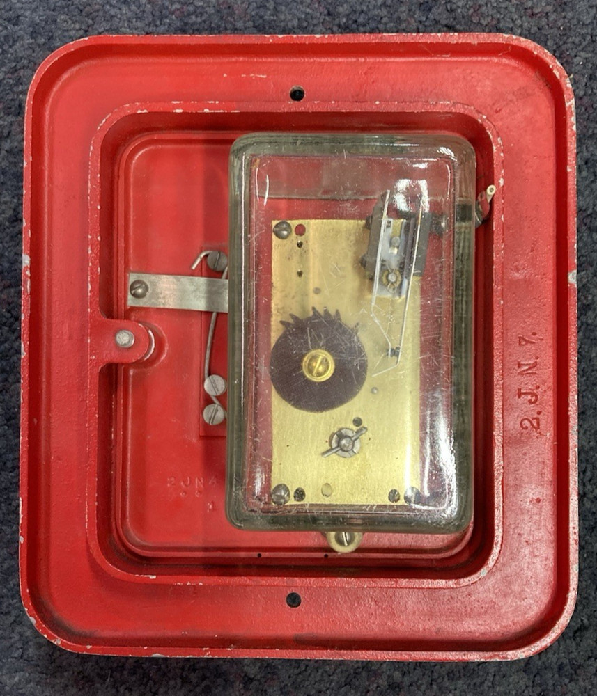 Endicott Private Fire Alarm Call Box Front Plate