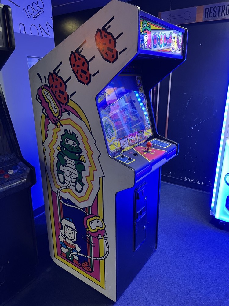 Original Dig Dug Arcade Machine by Atari
