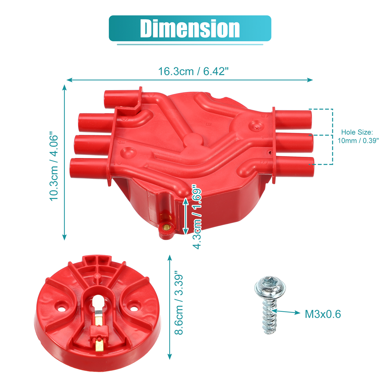No.1104050 Auto Ignition Distributor Cap and Rotor Kit for Chevrolet Blazer
