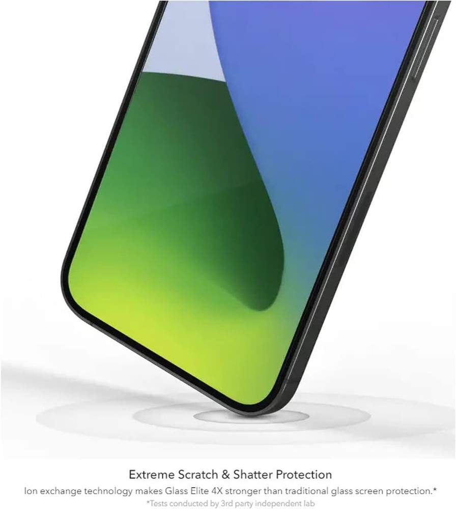 ZAGG InvisibleShield Glass Elite+ Plus Screen Protector for iPhone 12 Pro Max