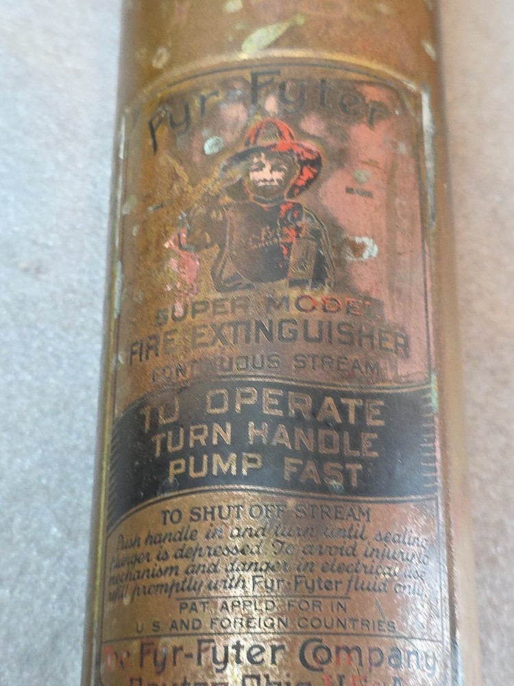 Fyr-Fyter Fire Service Collectable Art as pictured