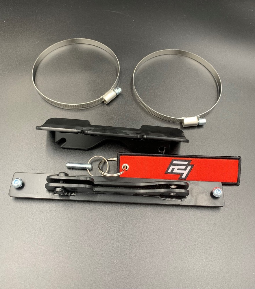 F4 Fabrication Quick release fire extinguisher bracket