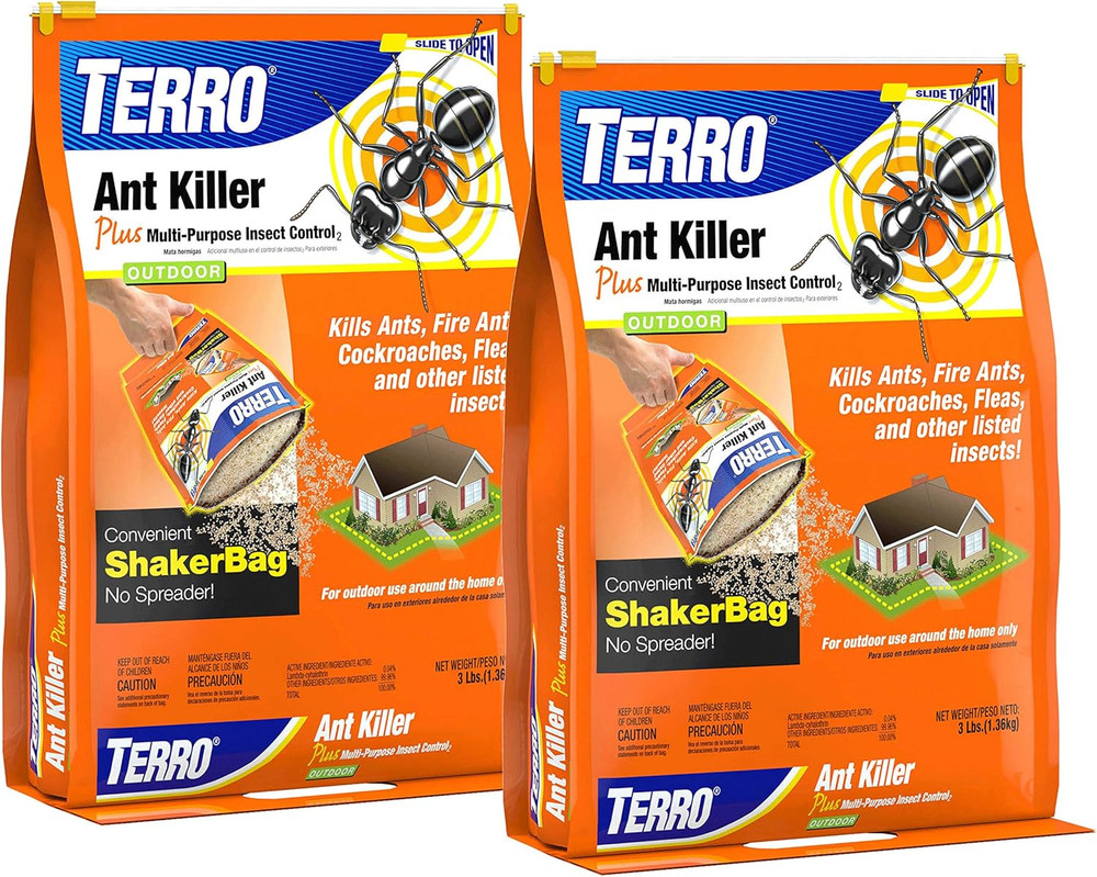 Ant Killer plus Multi-Purpose Insect Control for Outdoors - Kills Fire Ants, Fle