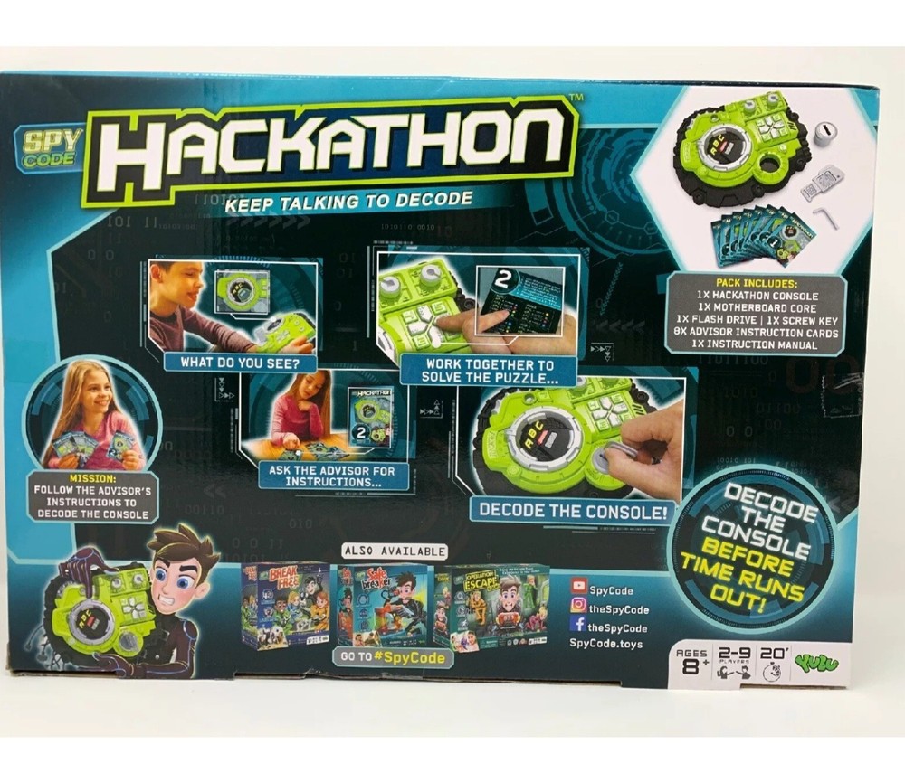 Spy Code Hackathon, Keep Talking to Decode, Electronic Game,YULU