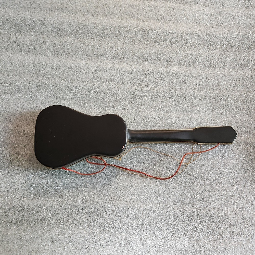 Vintage Miniature Guitar with Thermometer