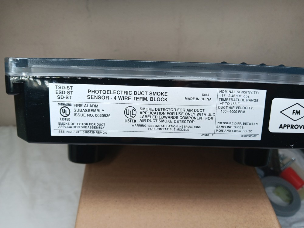 Edwards SD-ST duct detector