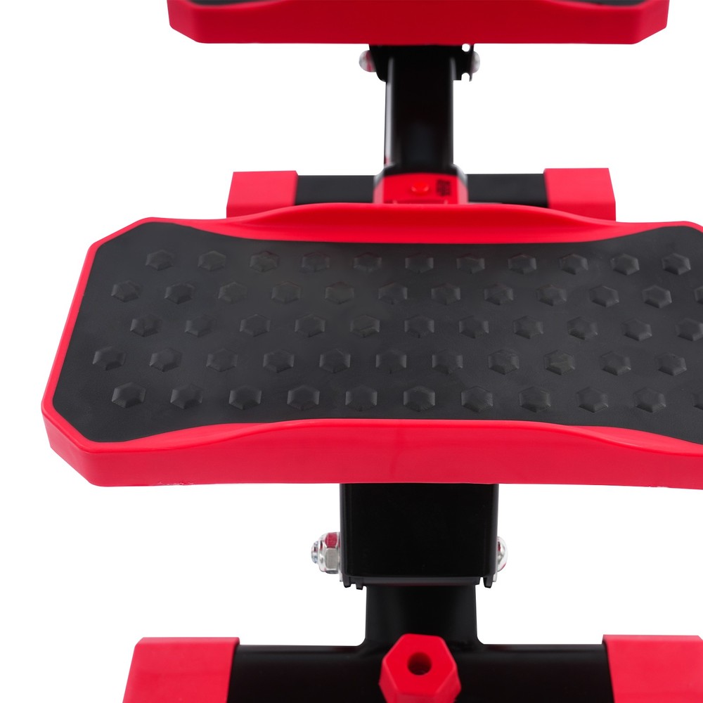 Mini Stepper with Pull Ropes Steppers for Exercise Portable for Home Workout