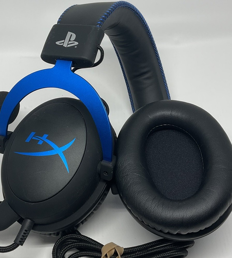 HyperX Cloud PlayStation Official PS4 Wired Stereo Gaming Headset, Untested