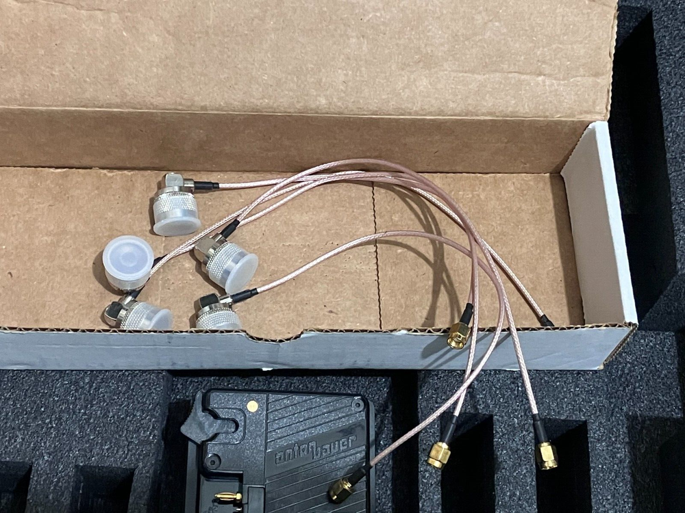 Teradek Bolt 3000 receiver with antenna array in OEM hard case