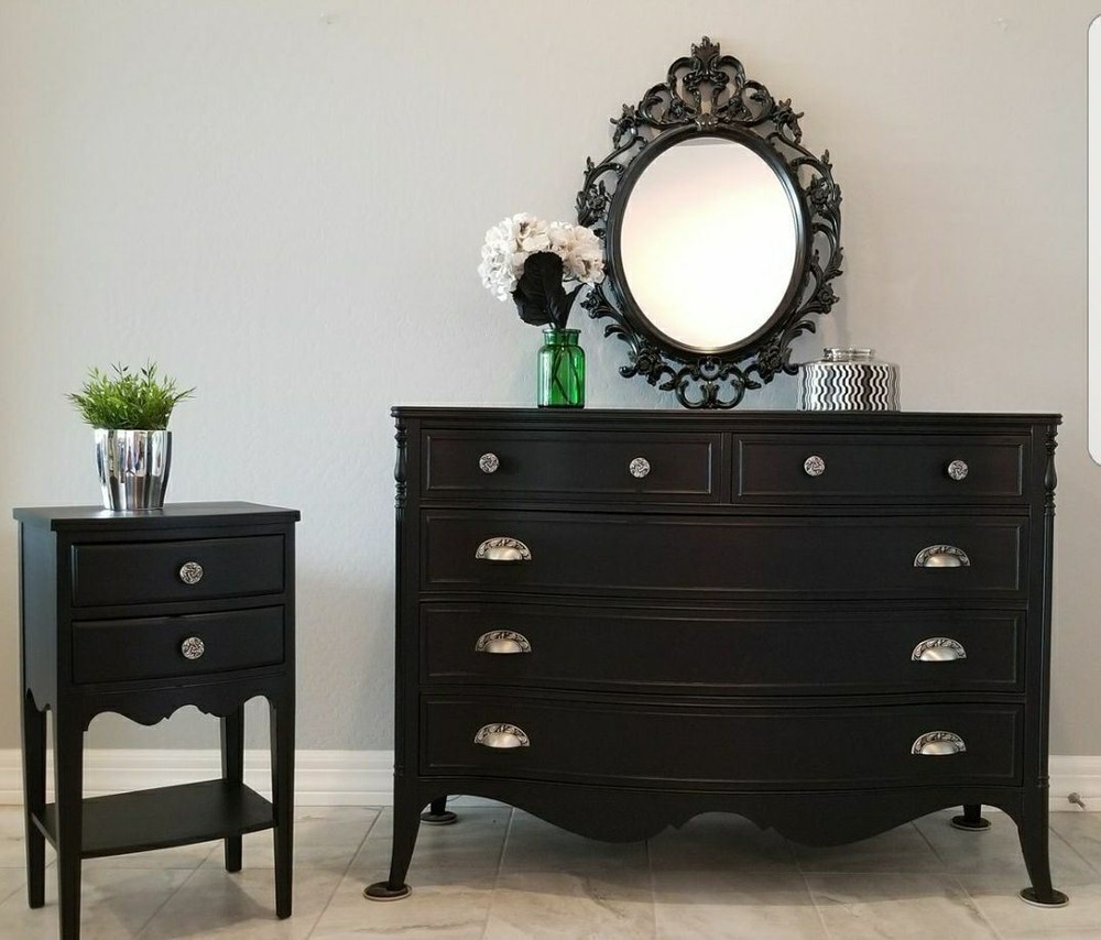 3" Paisley Cup Pull Brushed Satin Pewter