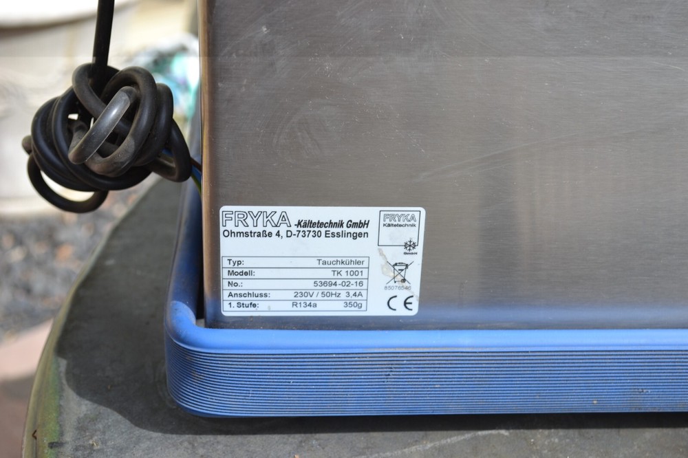 FRYKA TK 1001 IMMERSION PROBE COOLER