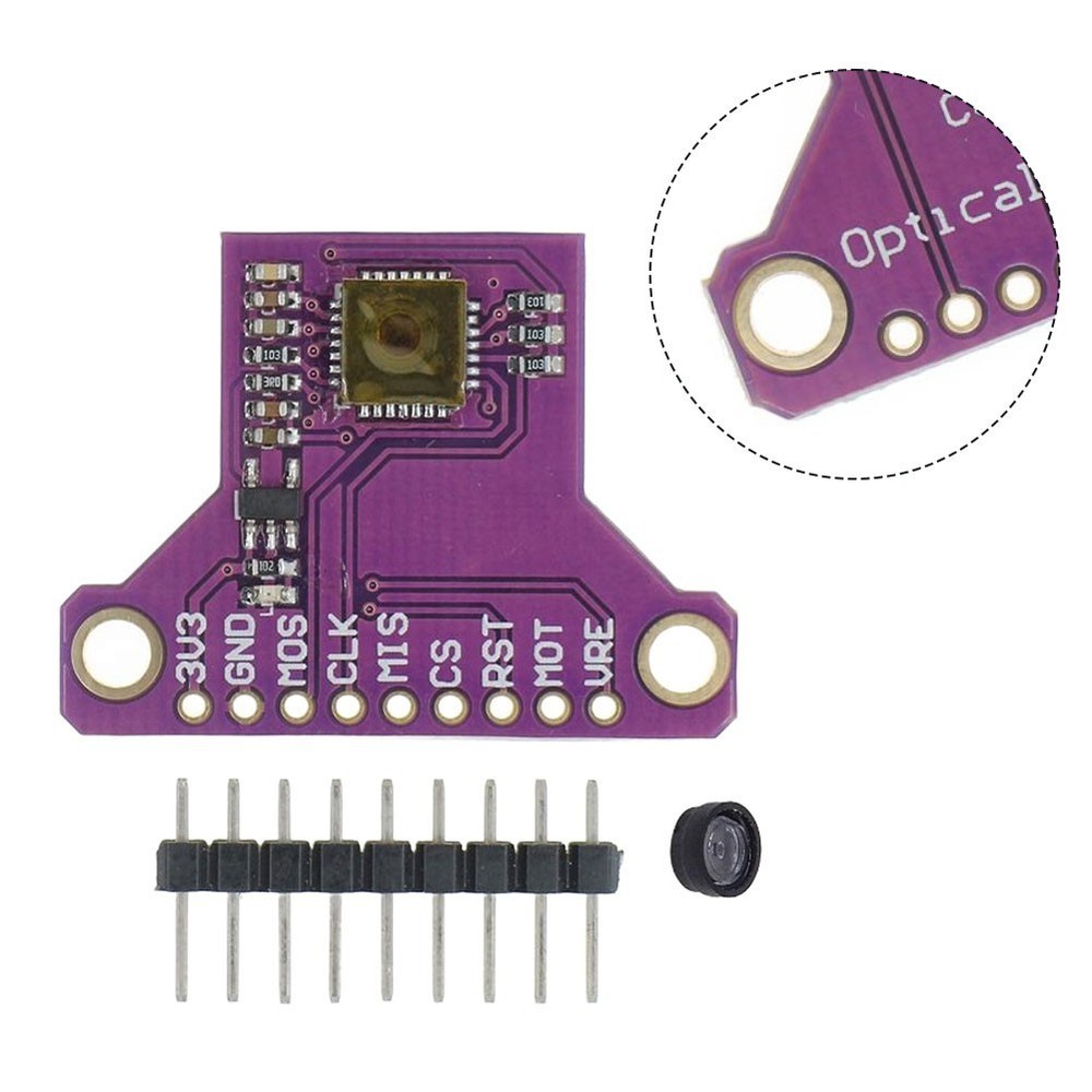 Optical Flow Sensor MCU3901 PMW3901 for Navigation and Control Systems