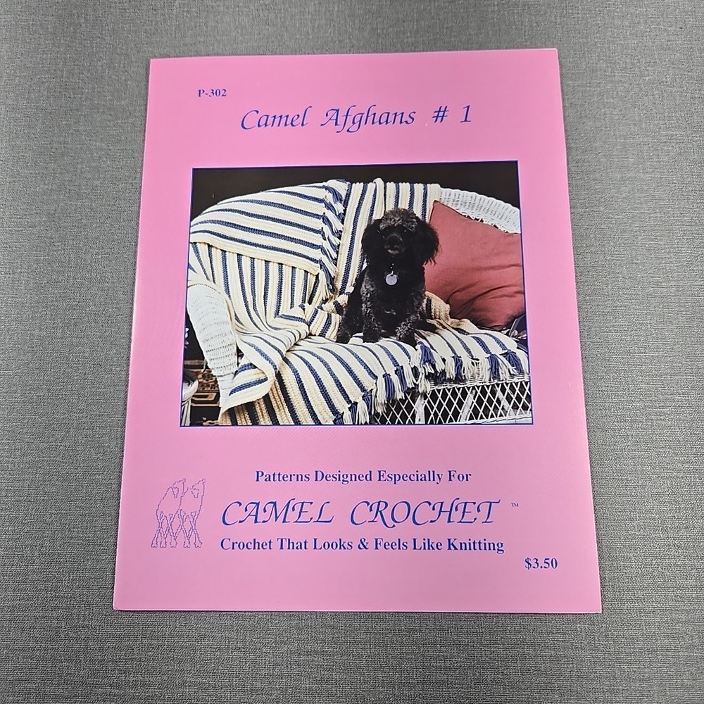 Camel Crochet Basic Instruction Book & 4 Starter Patterns Naka Pillman