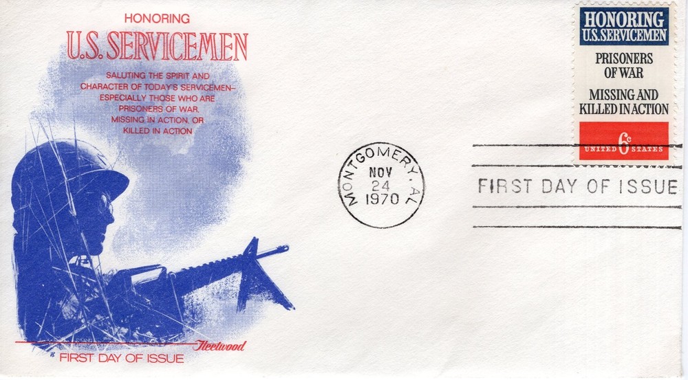 HONORING U.S. SERVICEMEN - 1970 - FW67