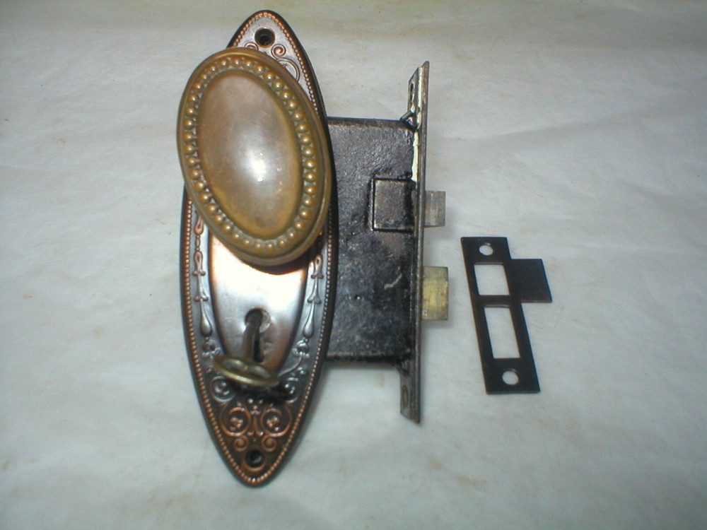 Antique Victorian Era Door Hardware