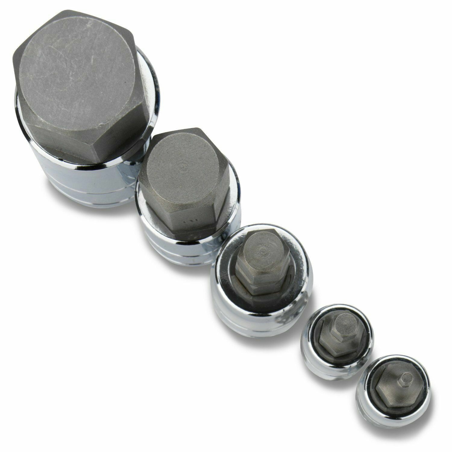 10 pc Stubby Metric Combination CRV Wrench Set 10 - 19mm Canvas Pouch