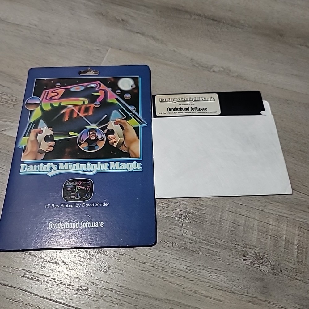 David's Midnight Magic For Apple II / 1982 Broderbund Software